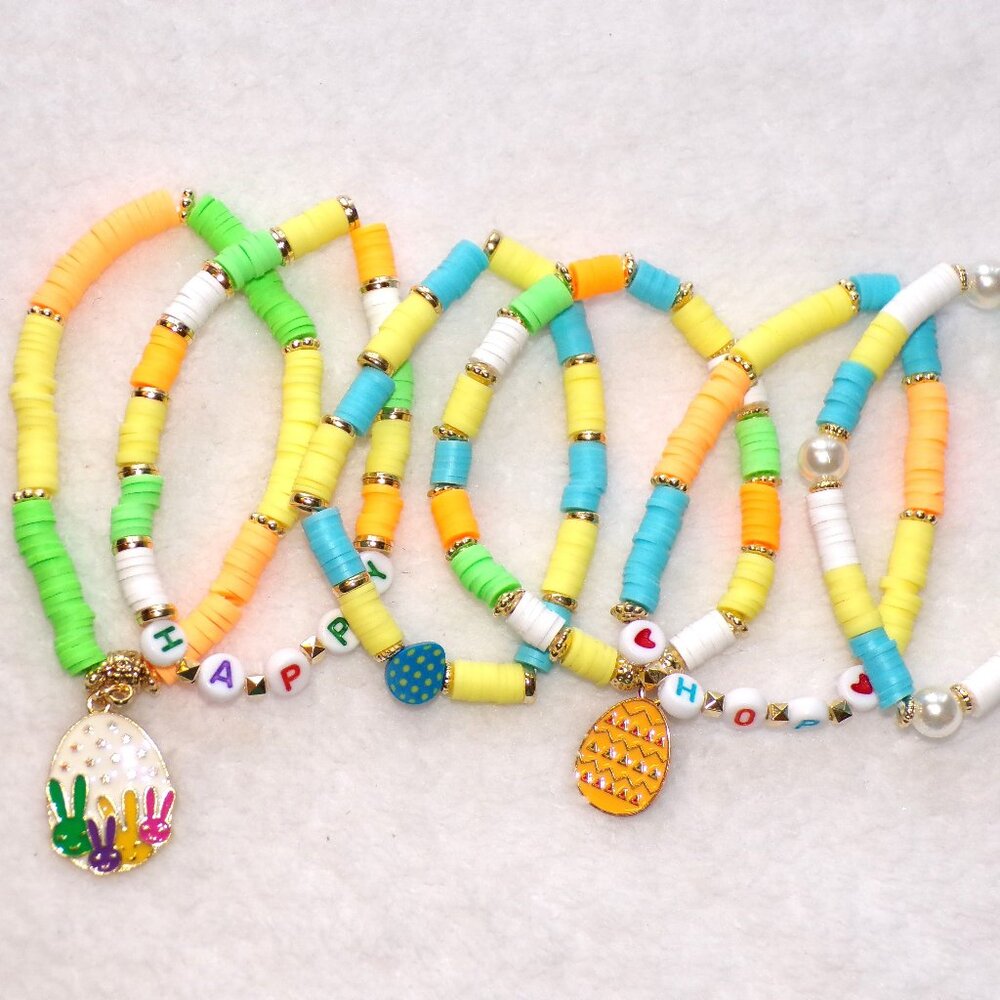 HOST PICK Easter Stretch Bracelet Set 6PC Stackable - Picture 3 of 3